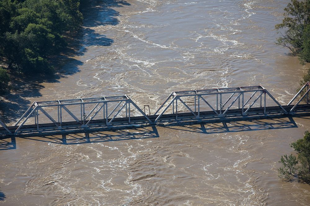 Air and Marine Operations Black Hawk crews assess damages caused by Hurricane Florence outside of Colombia, South Carolina