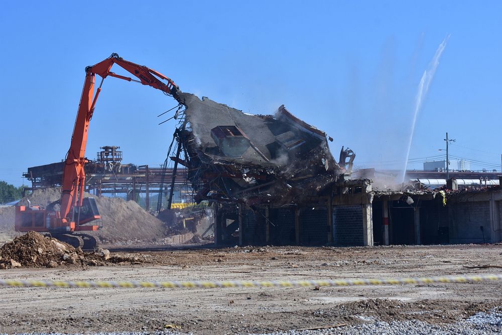 K-27 final demolition 2016 Oak Ridge