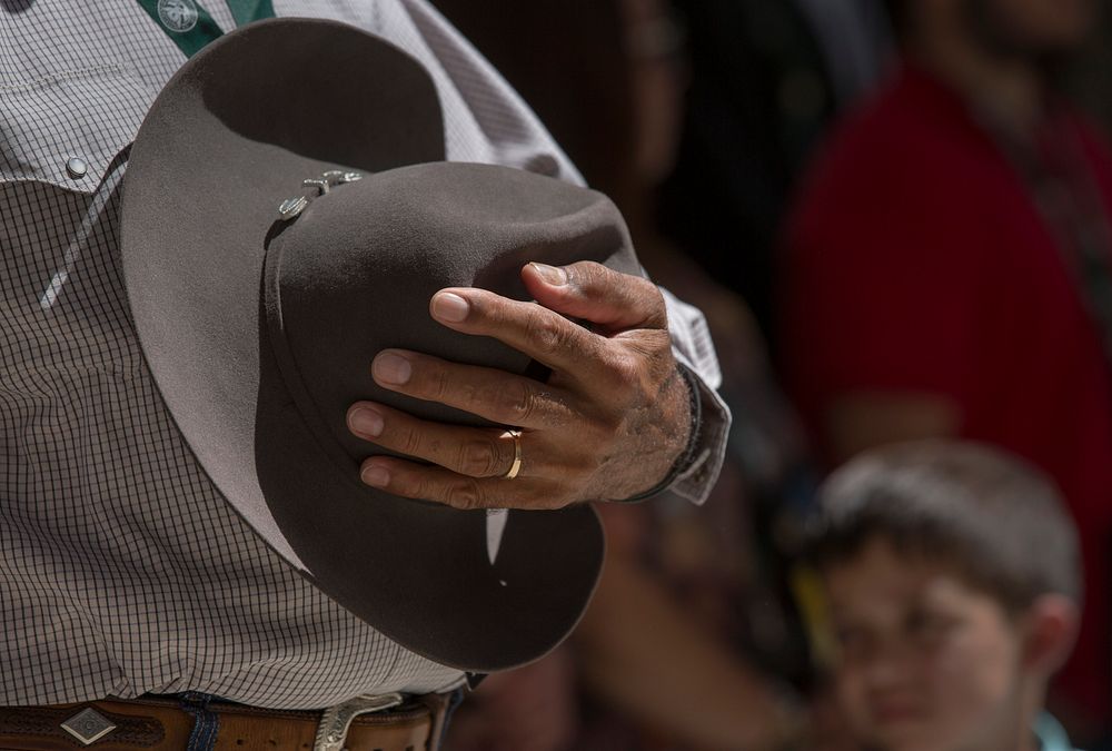 U.S. Customs and Border Protection hosts the Valor Memorial and Wreath Laying ceremony in the Woodrow Wilson Plaza of the…