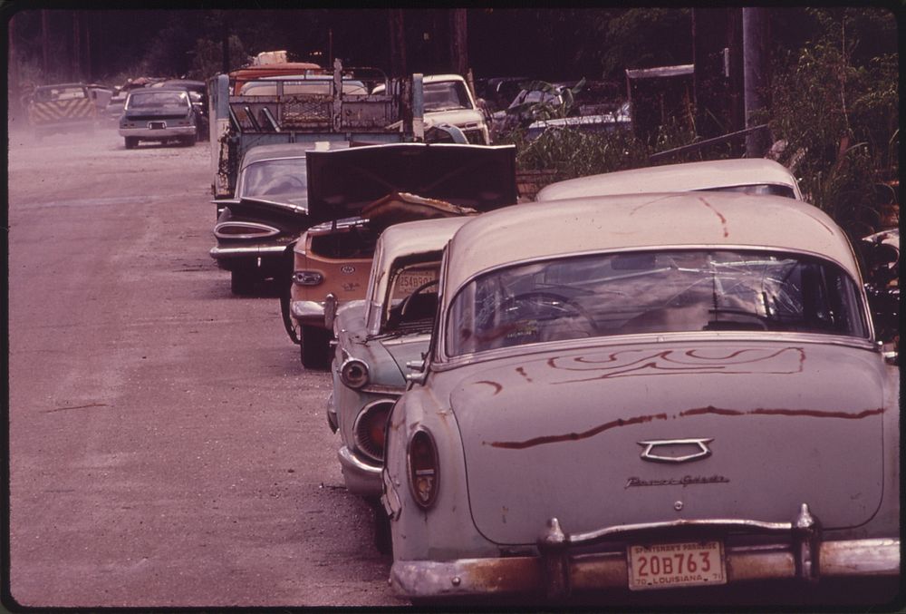 Abandoned Automobiles. Original public domain image from Flickr