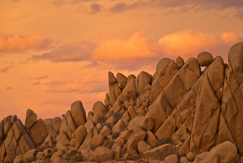 Criss Cross Rock in Jumbo Rocks Campground