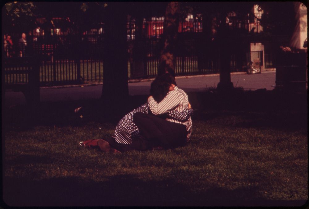 In Battery Park, on the Lower Tip of Manhattan Island 05/1973. Photographer: Blanche, Wil. Original public domain image from…