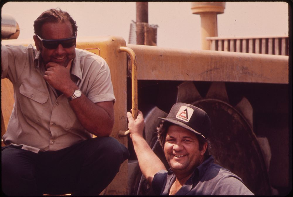 Workers Croton Landfill Operation 08/1973. Free Photo rawpixel