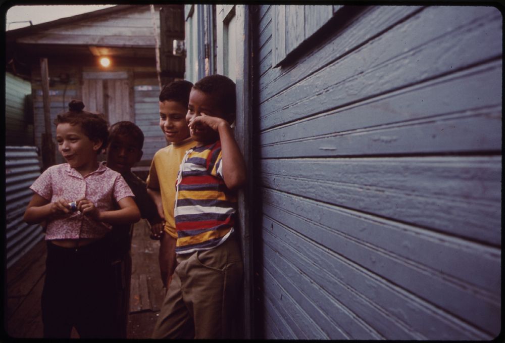 Martin-Pena Area of Puerto Rico. (From the Documerica-1 Exhibition. For Other Images in This Assignment, See Row 3 F through…