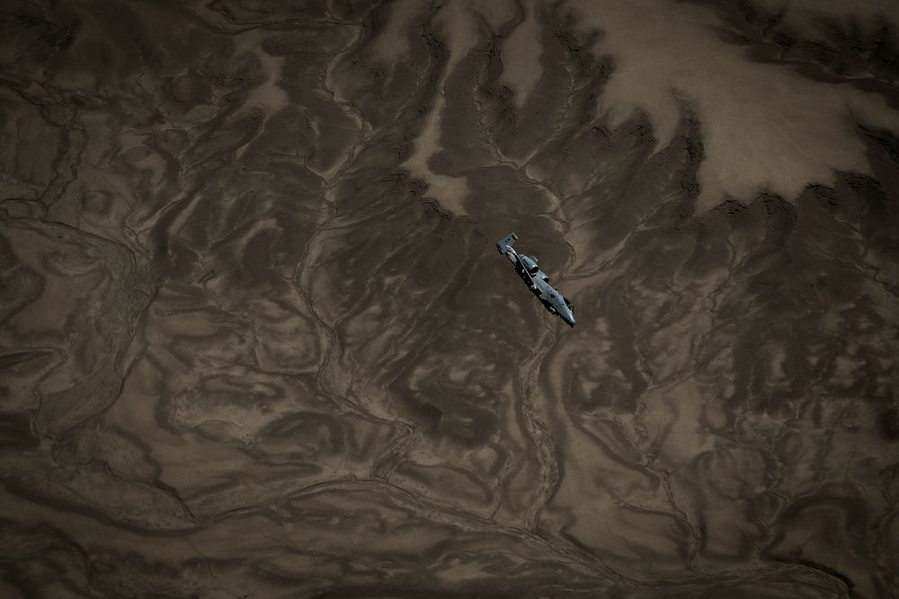 A U.S. Air Force A-10 Thunderbolt II assigned to the 163rd Fighter Squadron flies a mission over Afghanistan, May 28, 2018.