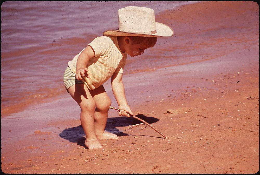 Investigations of the Beach. Photographer: Eiler, Lyntha Scott. Original public domain image from Flickr