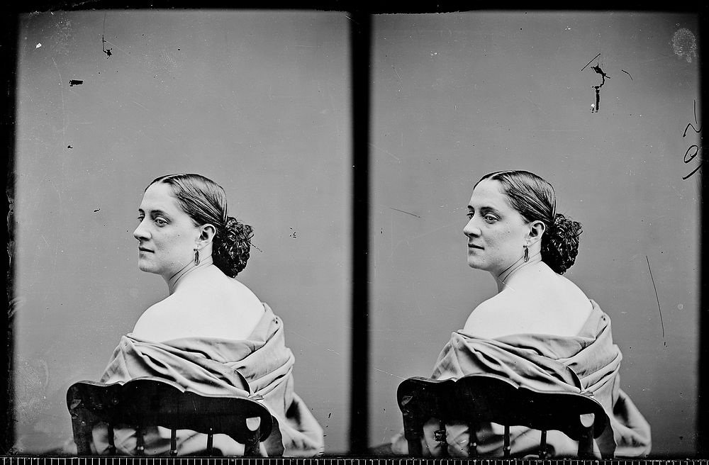Lady. Photographer: Brady, Mathew, 1823 (ca.) - 1896. Original public domain image from Flickr