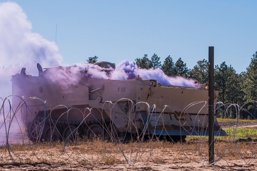 U.S. Soldiers assigned to the South Carolina Army National Guard's 4th Battalion, 118th Infantry Regiment, 218th Maneuver…