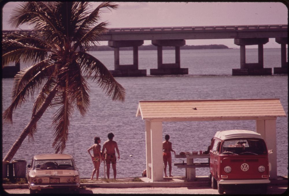 At Bahia Honda State Park, on Bahia Honda Key. Photographer: Schulke, Flip, 1930-2008. Original public domain image from…