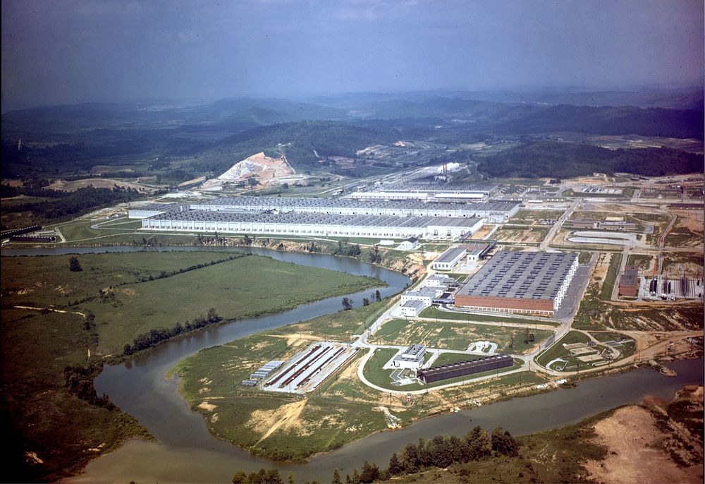 Aerial View K-25 1950