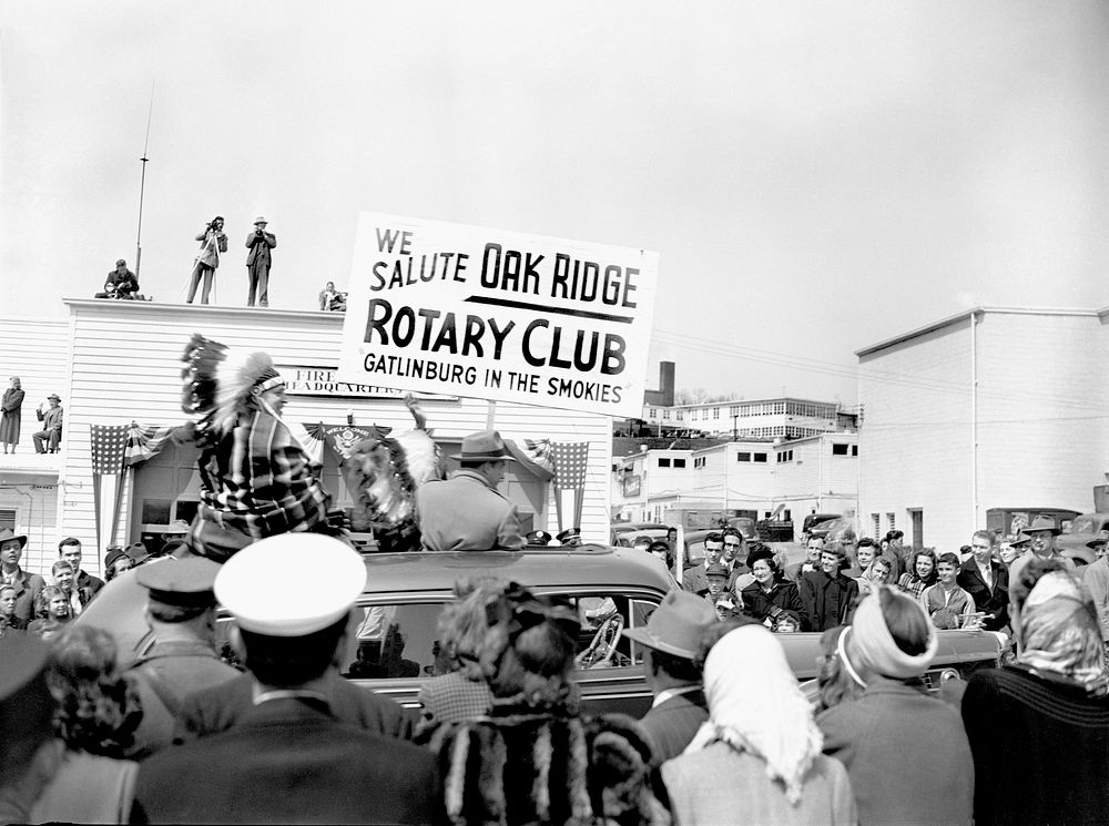 Gates Opening Celebration Oak Ridge 1949