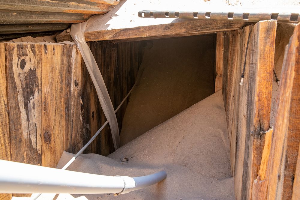 Unfinished cross-border tunnel discovered in San Luis, Arizona