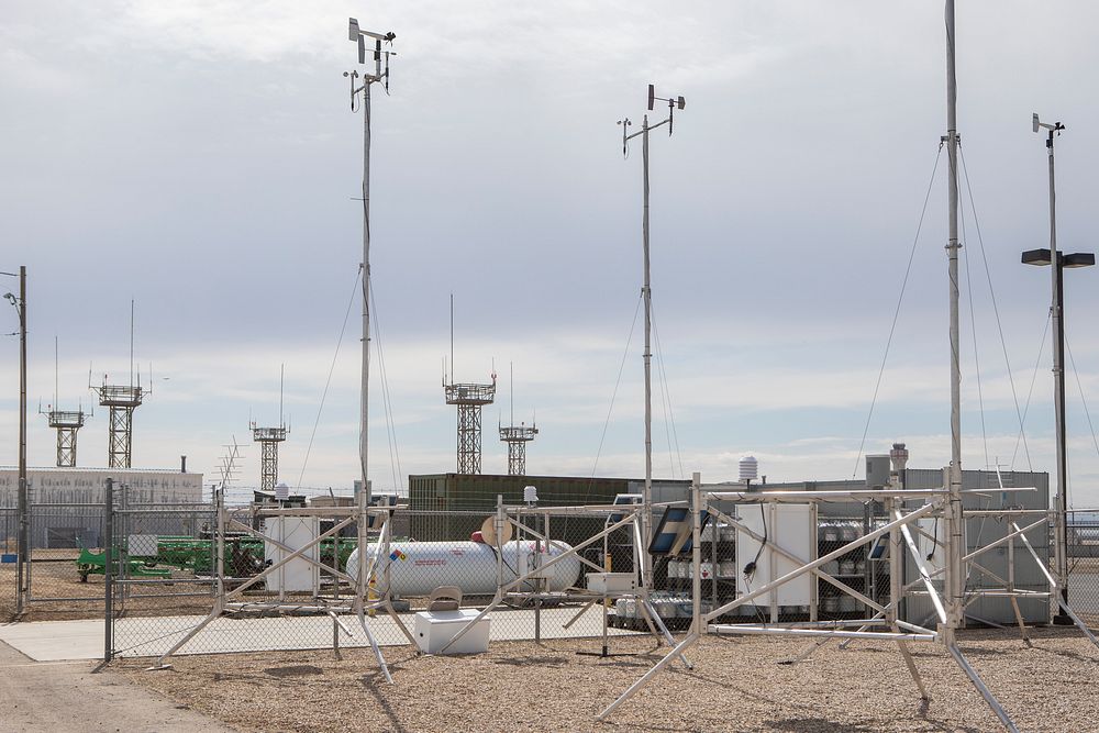 RAWS at NIFC. The Remote Automatic Weather Stations located at the National Interagency Fire Center in Boise, Idaho. Photo…