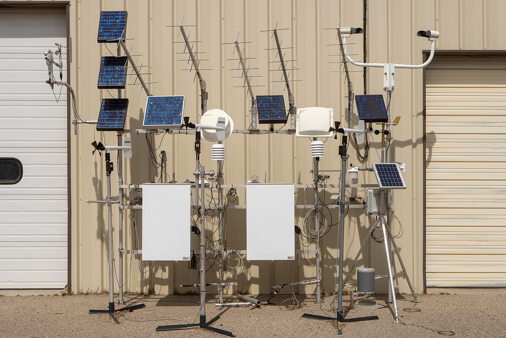 RAWS at NIFC. The Remote Automatic Weather Stations located at the National Interagency Fire Center in Boise, Idaho. Photo…