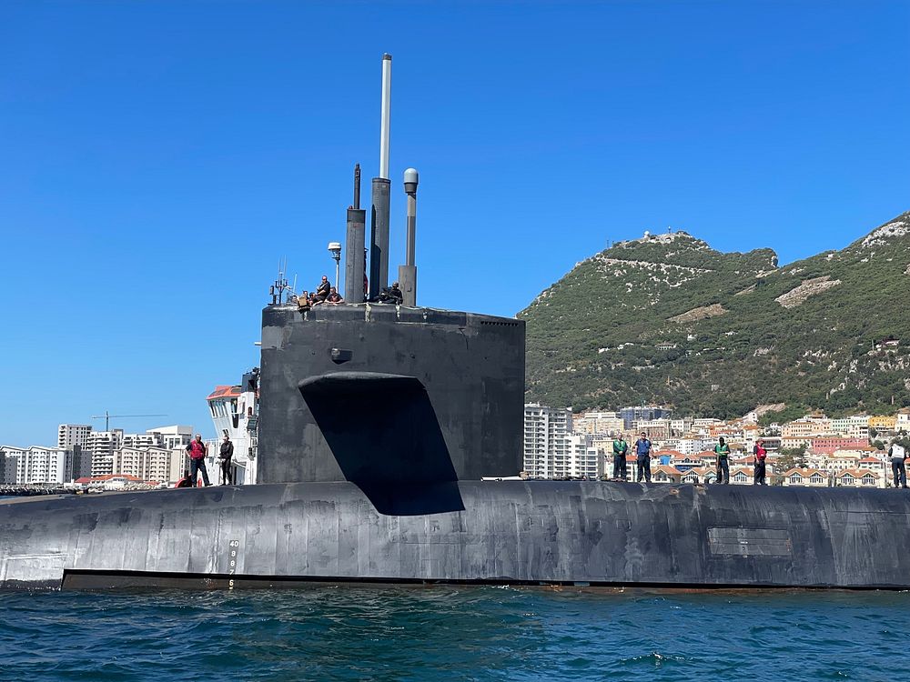 PORT OF GIBRALTAR (June 28, 2021) The U.S. Navy submarine USS Alaska (SSBN 732) arrived at the Port of Gibraltar, June 28…