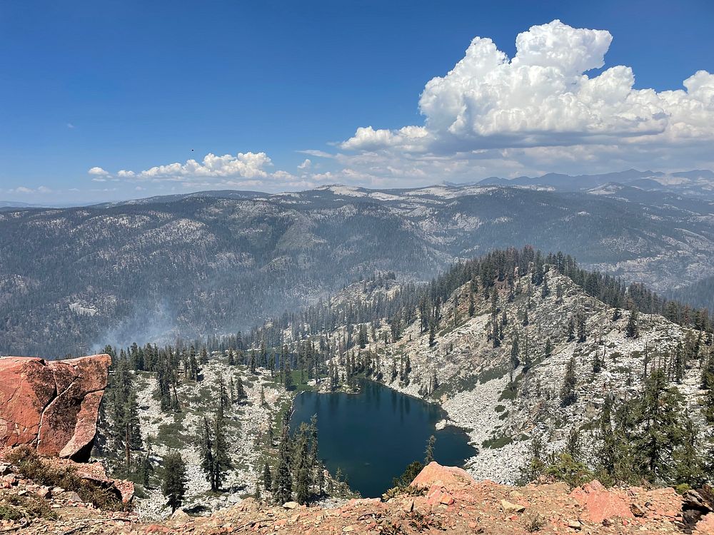 2022 BLM Employee Photo Contest Category - The Land We ProtectA view from the 2022 Washburn Fire on the Sierra National…