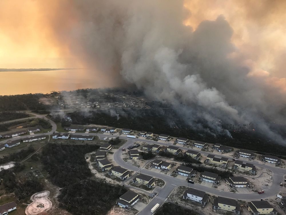 Winner - WUI - USFWS 2022 Photo/Video ContestA prescribed fire near the housing area at Tyndall Air Force Base in Florida is…