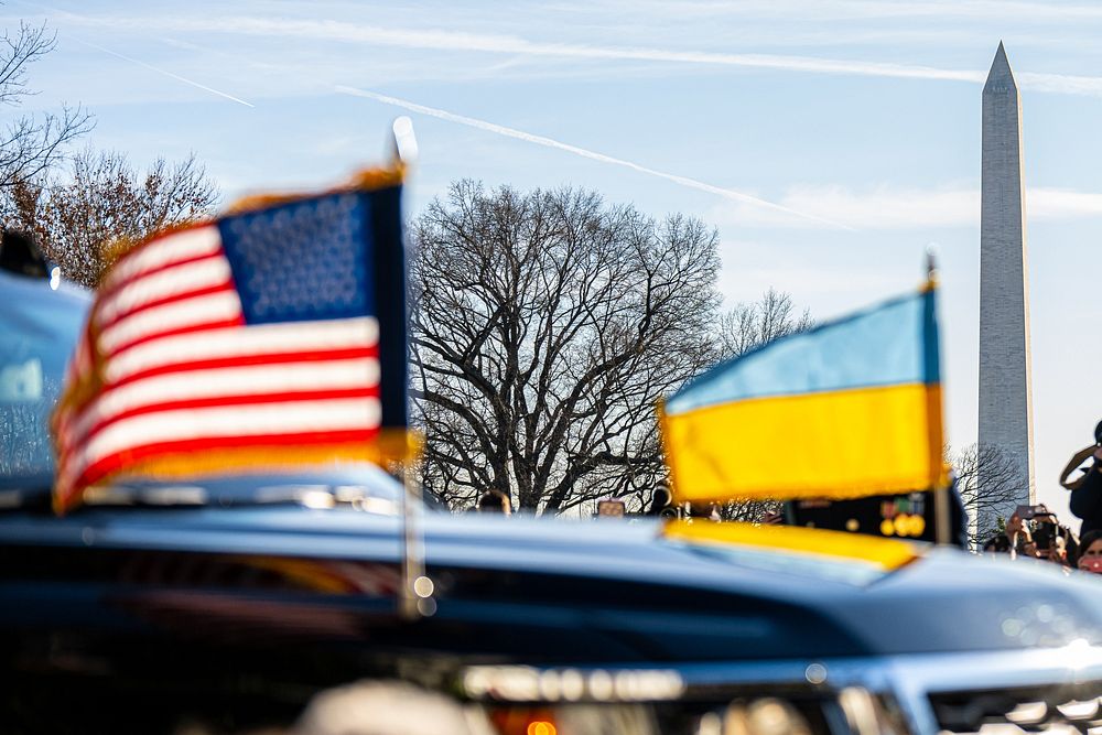 President Joe Biden and First Lady Jill Biden greet Ukrainian President Volodymyr Zelenskyy on Wednesday, December 21, 2022…