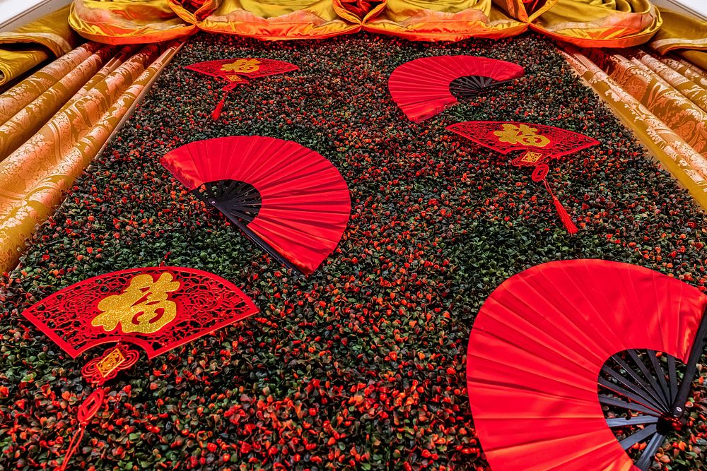 lunar new year table decorations