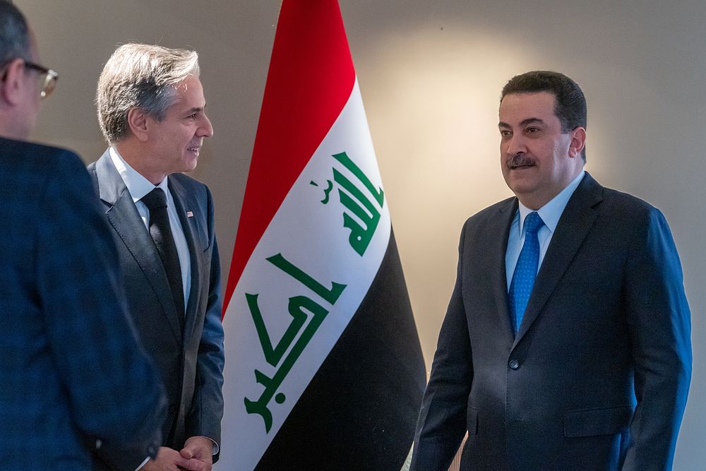 Secretary Blinken Meets with Iraqi Prime Minister Al SudaniSecretary of State Antony J. Blinken meets with Iraqi Prime…