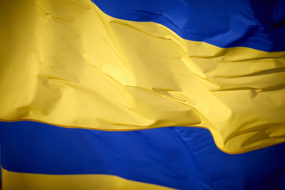 Flag of Ukraine.