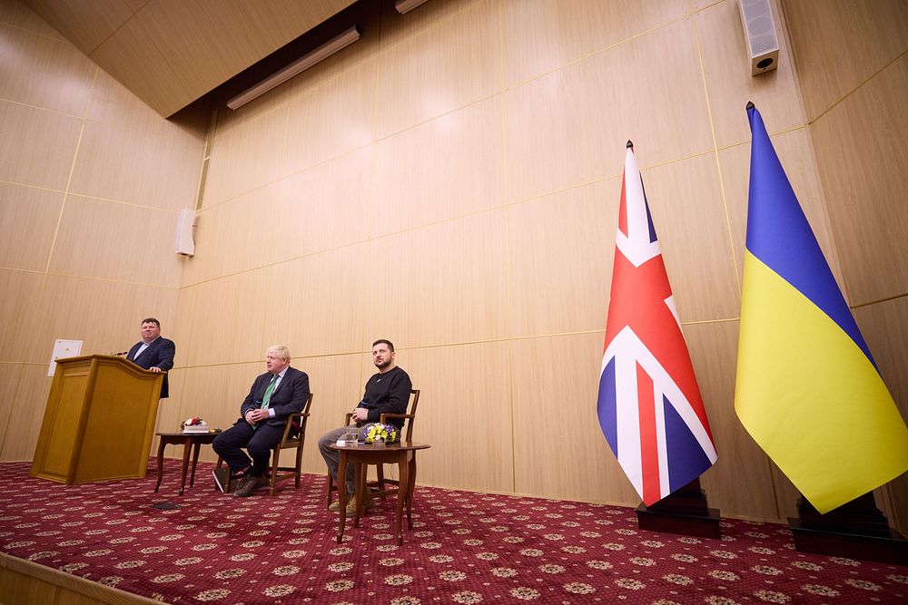 President of Ukraine and the former Prime Minister of the United Kingdom talked to students of Taras Shevchenko National…