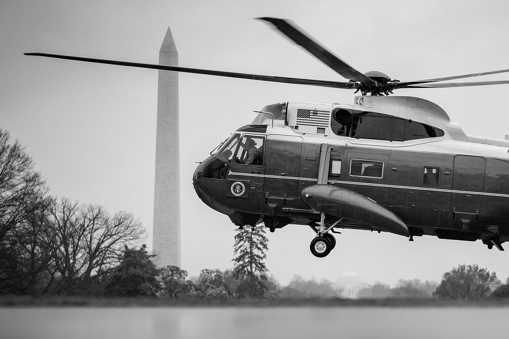 President Joe Biden boards Marine One on the South Lawn of the White House Friday March 3, 2023, en route to Joint Base…