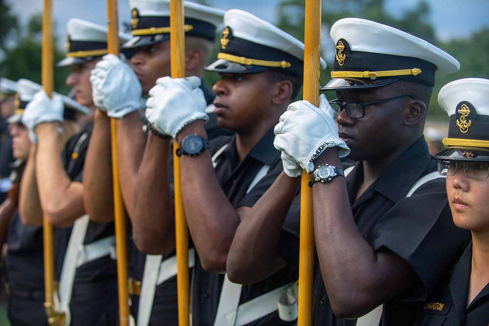 ANNAPOLIS, Md. (Aug. 30, 2022) The United States Naval Academy holds the first practice of the season on Worden Field.…