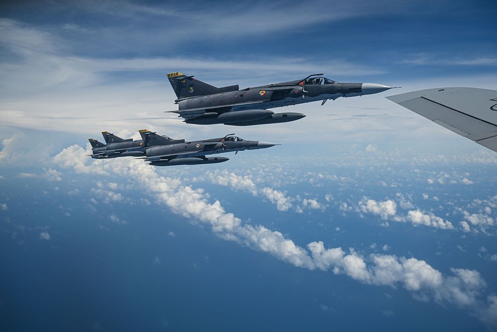 SCANG Participates in Relampago VIIColombian Air Force KFIRs, 169th Fighter Wing F-16s, and 92nd Air Refueling Wing KC-135s…