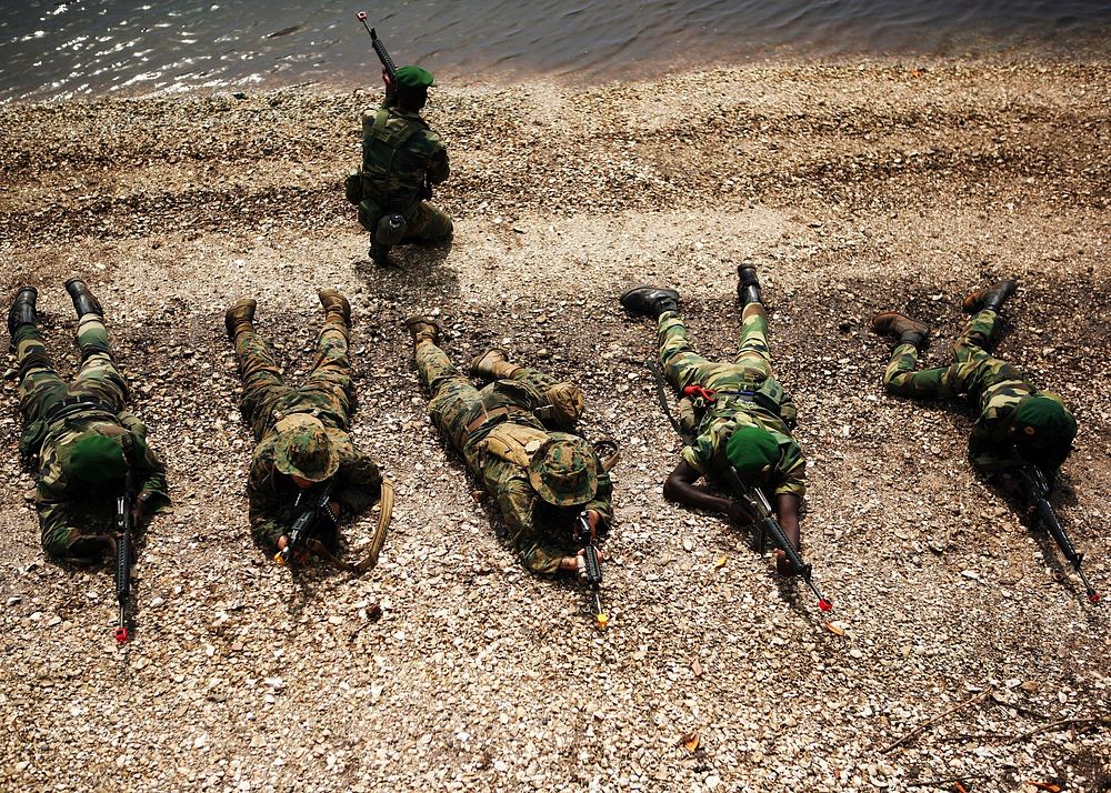AFRICOM beach raid exercise