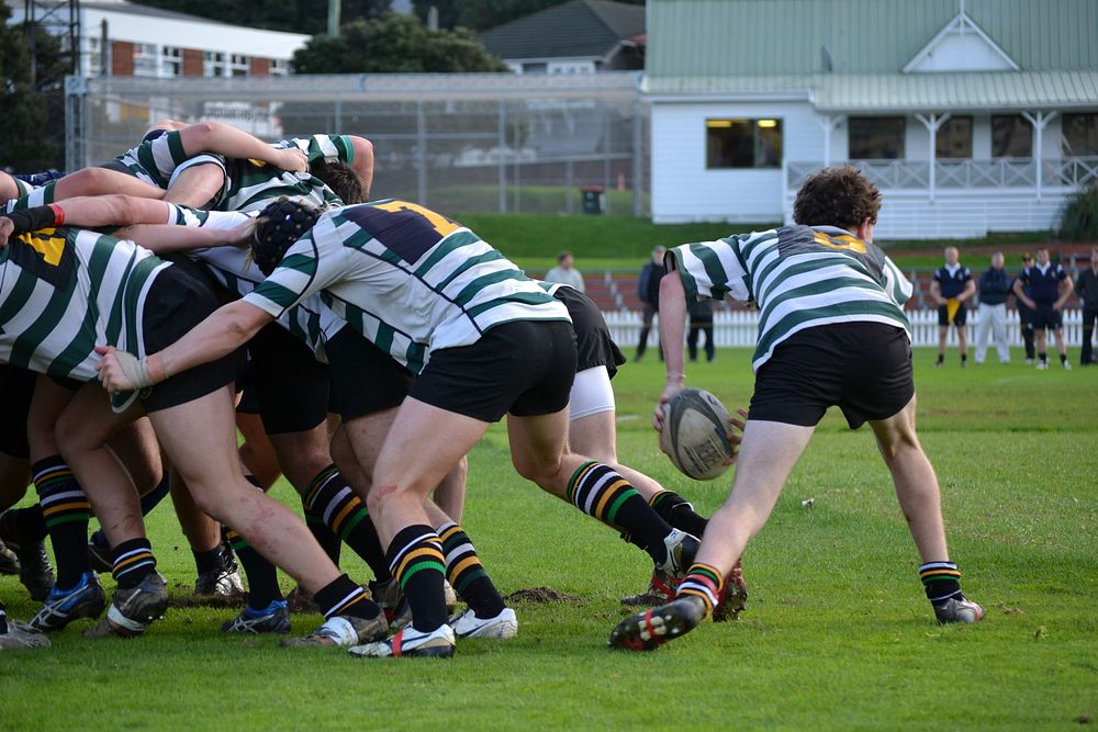 Rugby May 31, 2011 - The Keelhaulers of the California Maritime Academy vs Fighting Billy Goats of Victoria University.