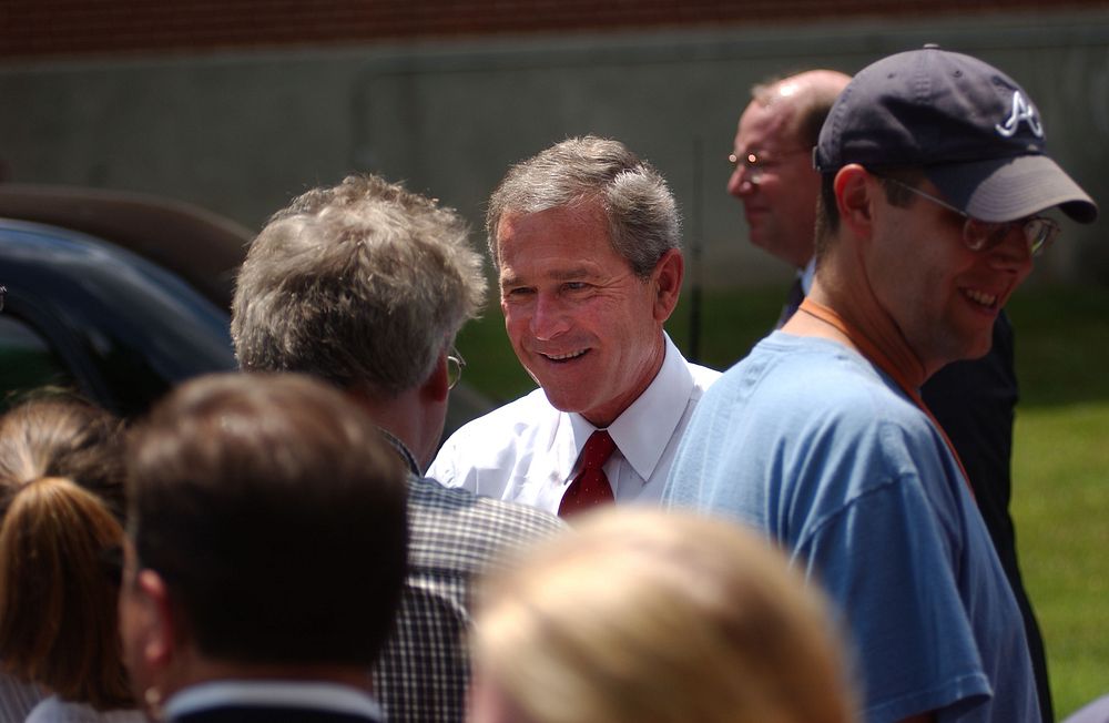 President George W. Bush visit to Oak Ridge