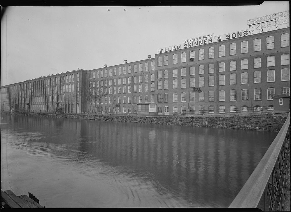 Mt. Holyoke, Massachusetts - Scenes. The Canal: the best tradition of a home industry, 1936. Photographer: Hine, Lewis.…
