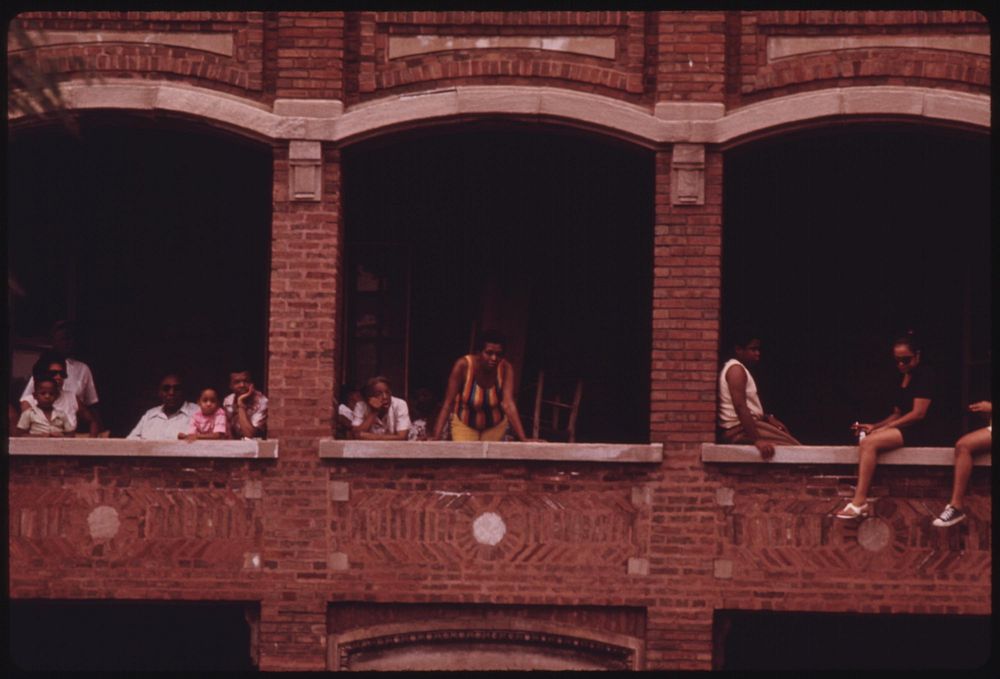 One Small Portion Of The Up To Half A Million People Who See The Bud Billiken Day Parade, 08/1973. Photographer: White, John…