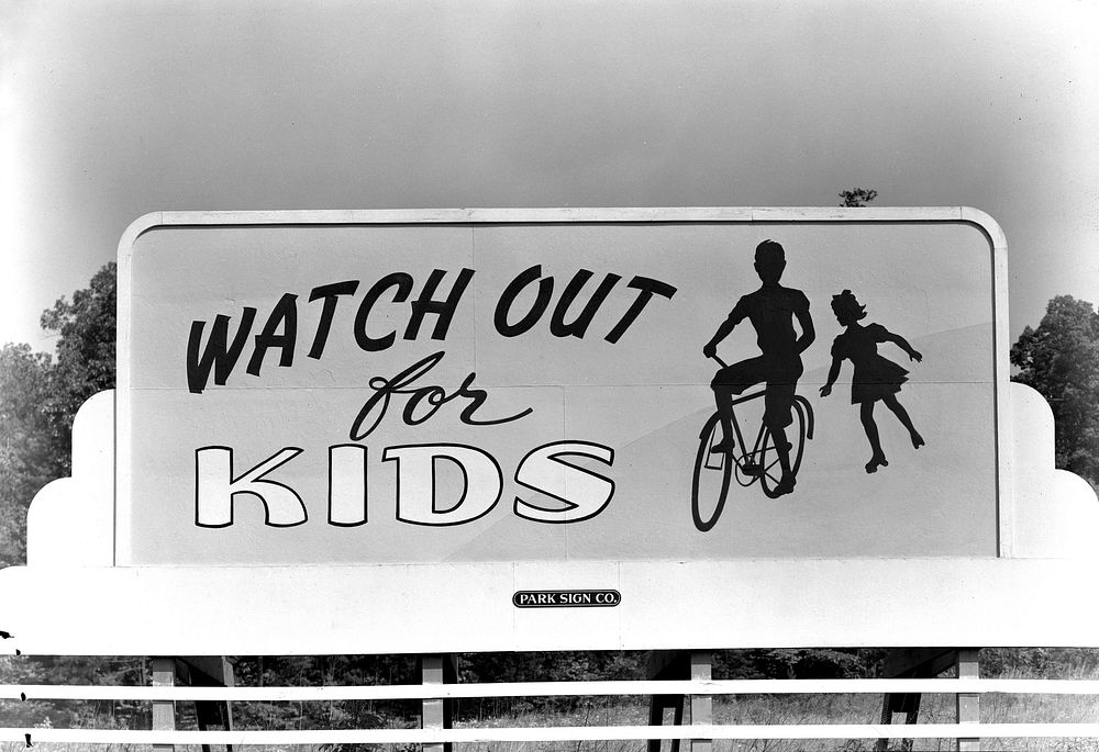 Saftey Billboard Oak Ridge 1948