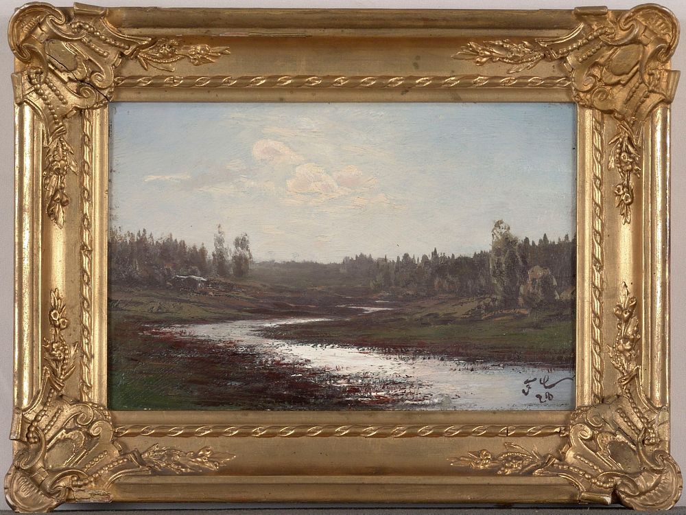 River landscape, 1878