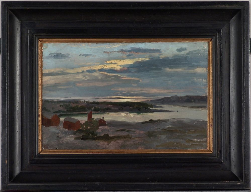 Auringonlaskun jalkeen, 1882