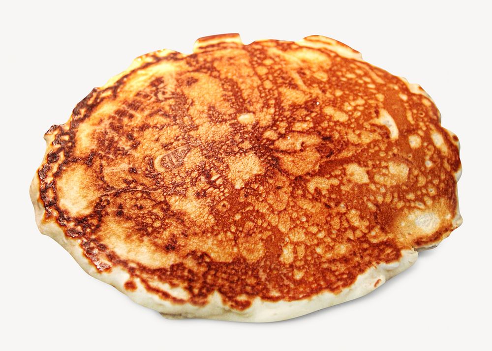 Pancake image on white
