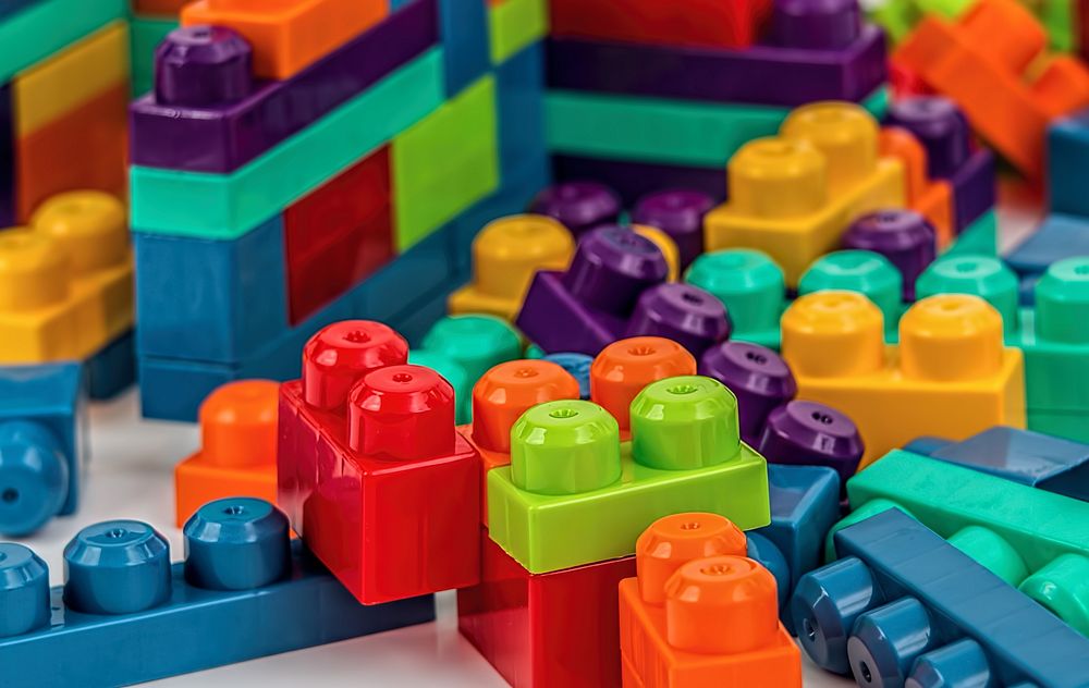 Colorful blocks toys 