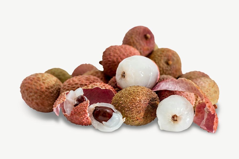 Lychee image graphic psd