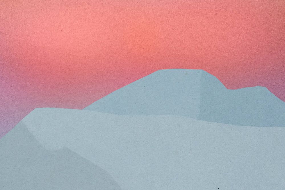 Pink sunset sky background, gradient aesthetic