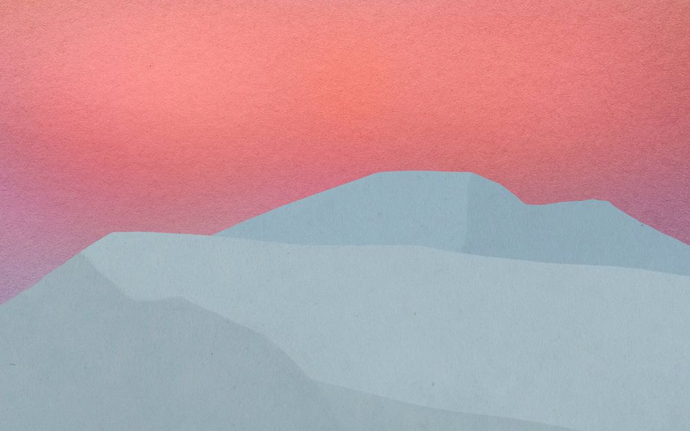 Pink sunset sky background, gradient aesthetic background