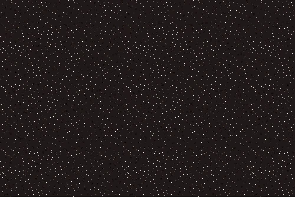 Black polka dot patterned background vector