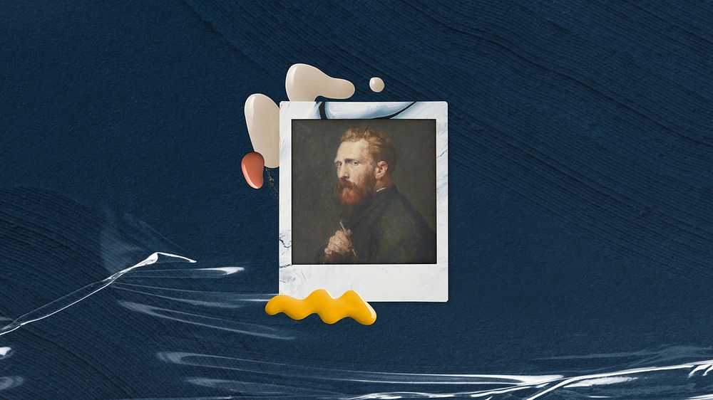 Desktop wallpaper, Van Gogh by John Russell. Remixed by rawpixel.