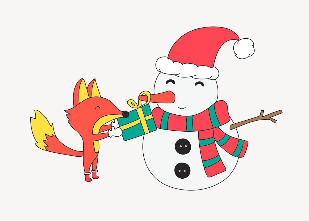 Christmas spirit illustration vector
