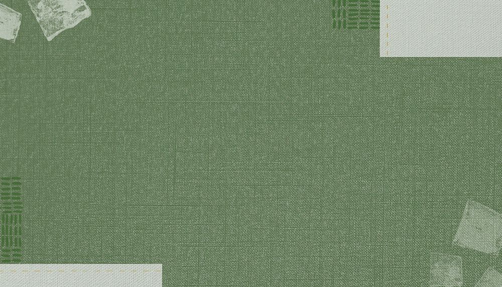 Green canvas textured background