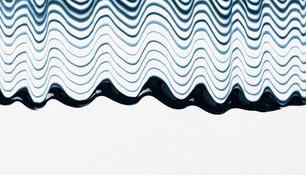 Blue wave border background