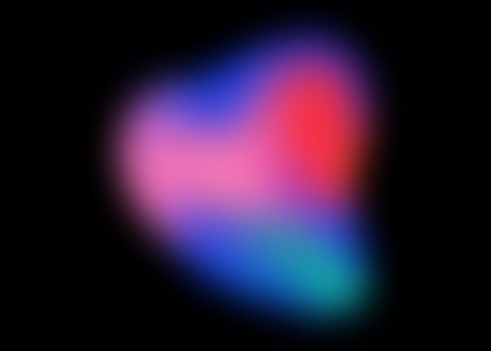 Blurry abstract shape background