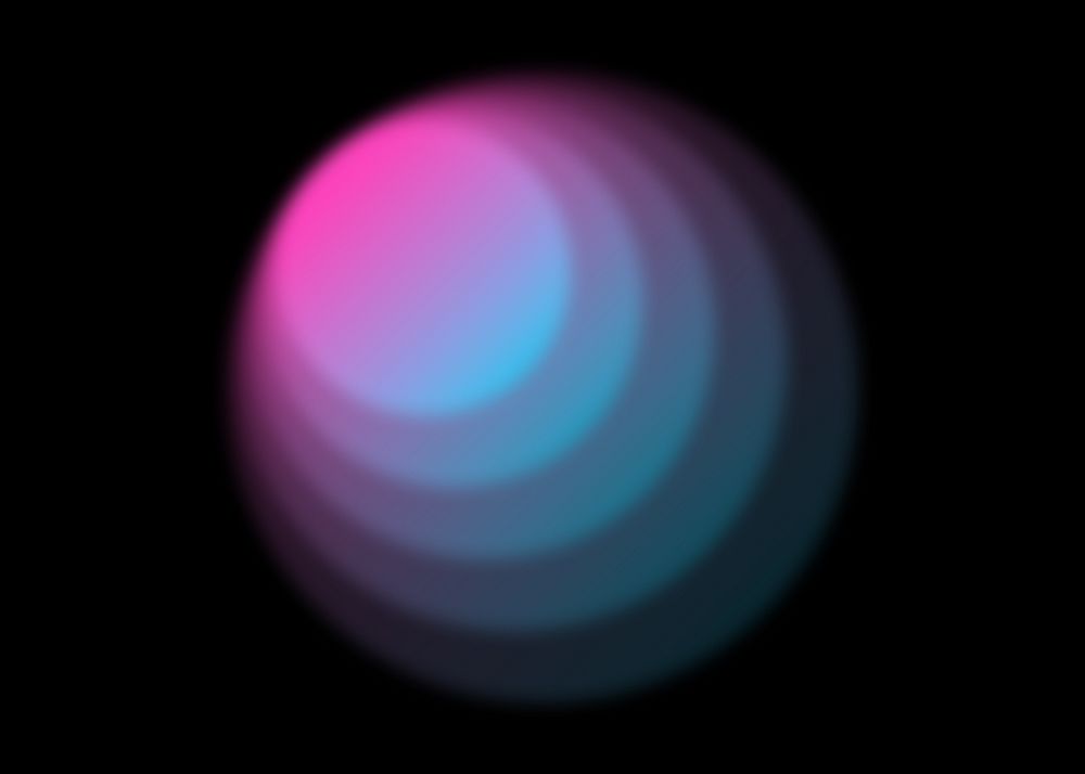 Pink gradient circle background, abstract design