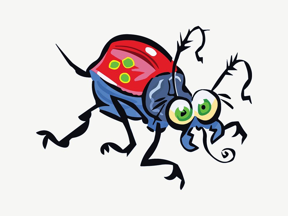 Insect clipart psd. Free public domain CC0 image.